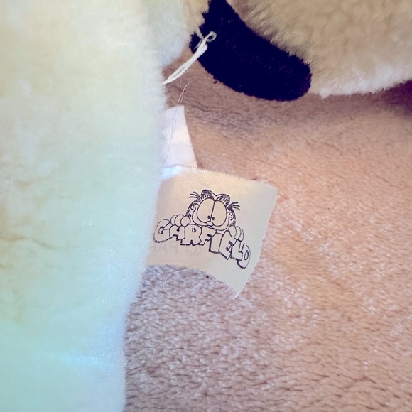 Plush Odie Dog Garfield Toy with Red Tongue - Picture 3 of 6